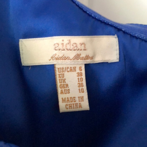 Aidan Mattox One Shoulder Dress 👗 - Picture 3 of 4